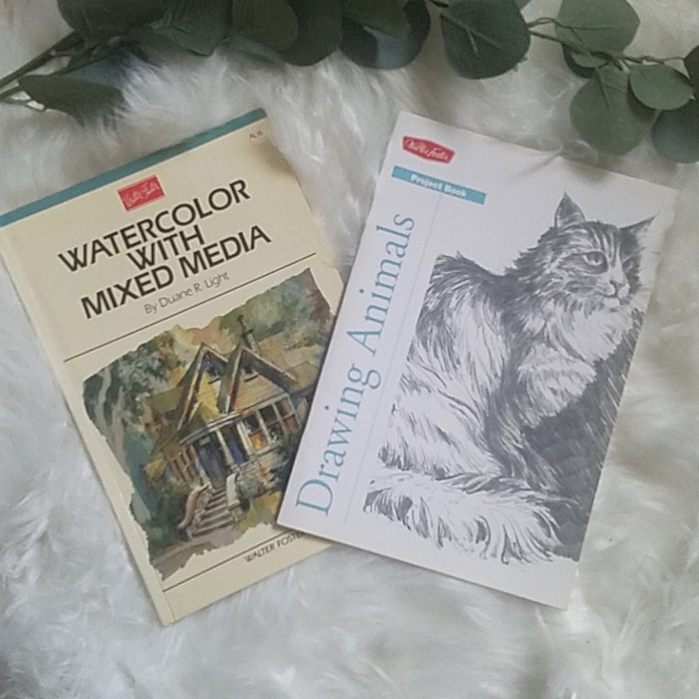 🎨Walter Frost Learn to Draw/Paint Art Books🎨